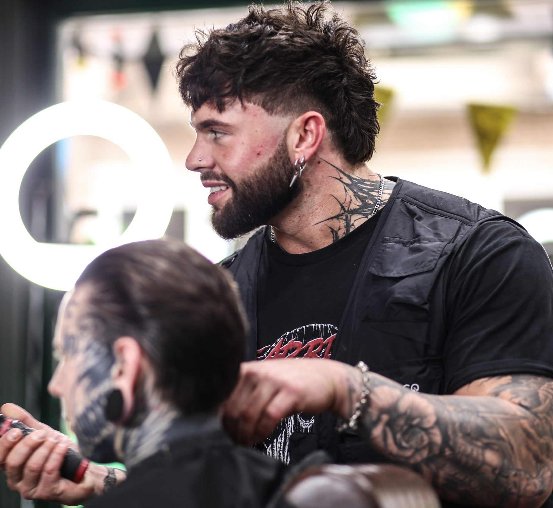 ramon knipt een klant in gents and co
